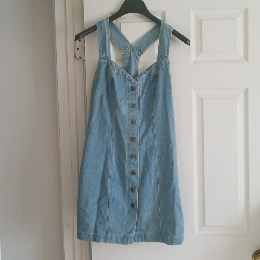 Vintage denim minidress